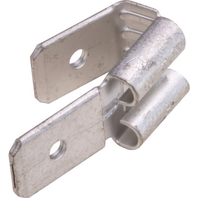 PBA6.4-50 PIGGY BACK UNINSULATED CONNECTOR 50PK PBA6.4-50