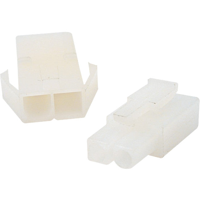 6007-2 - 6007 SERIES 2WAY PLUG & SOCKET - PLASTIC 2 PIN - QUIKCRIMP
