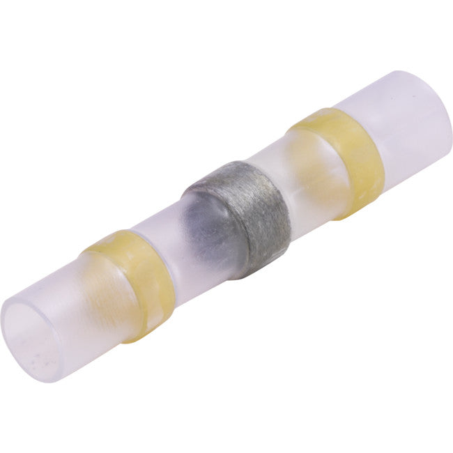 SSWS6.2 SOLDER SLEEVE WIRE SPLICES 6.5X6.2X40MM YELLOW