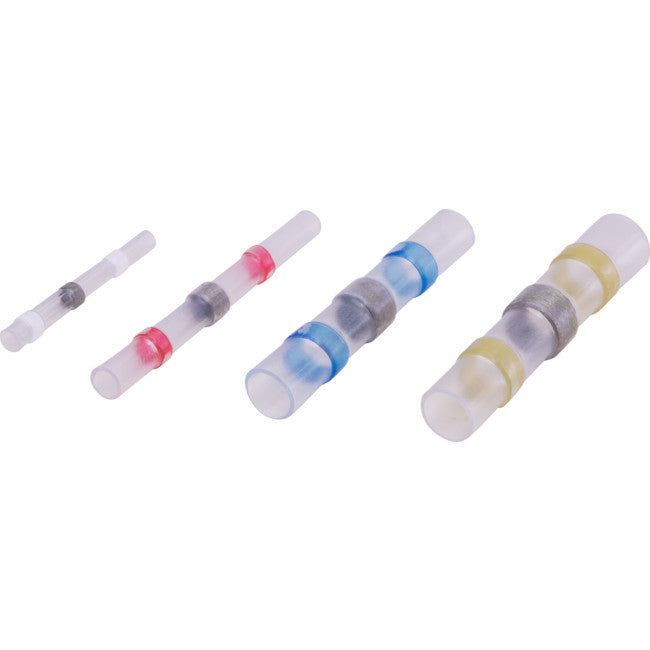 SSWS100 100 SOLDER SLEEVE WIRE SPLICES PK OF 100 EACH SIZE 25PCS