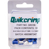 QKD36 MBC2 / 10PK BULLET TERMINAL QUIKCRIMP QUIKCRIMP QKD36