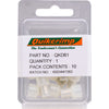 QKD61 END CONNECTORS 10-PACK EC5-10 / QUIKCRIMP QUIKCRIMP QKD61
