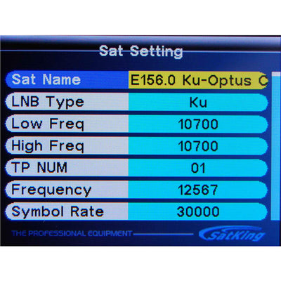 SK3200 VAST SATELLITE TV FINDER SATKING SATKING SK3200