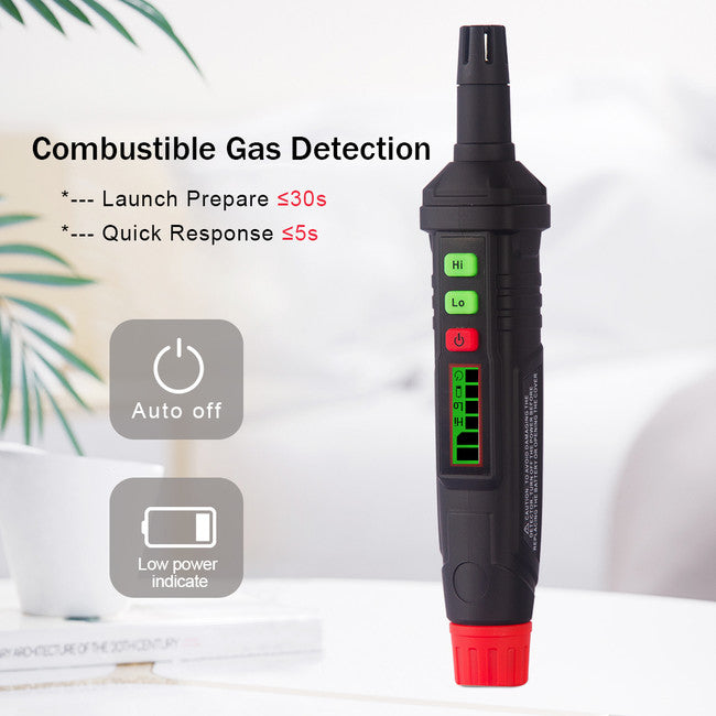 HT61 DUAL MODE GAS LEAKAGE DETECTOR WITH AUDIBLE AND VISUAL ALARAM DOSS 44364030