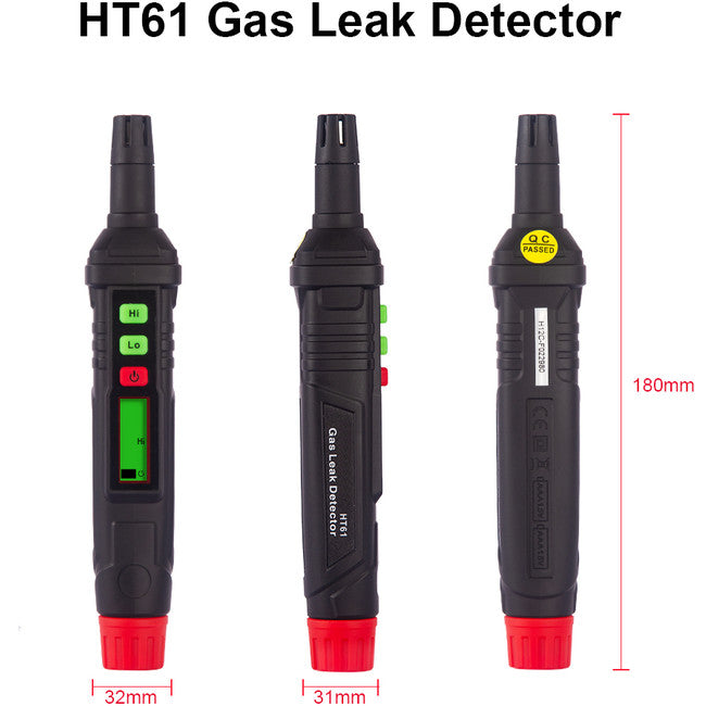 HT61 DUAL MODE GAS LEAKAGE DETECTOR WITH AUDIBLE AND VISUAL ALARAM DOSS 44364030