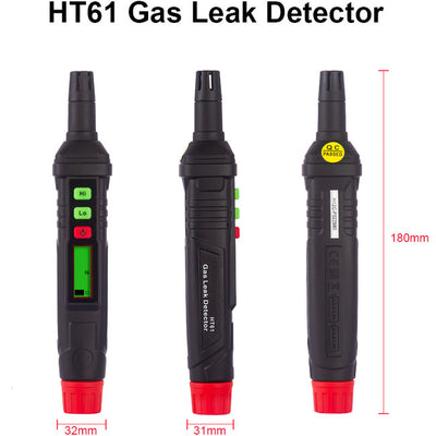 HT61 DUAL MODE GAS LEAKAGE DETECTOR WITH AUDIBLE AND VISUAL ALARAM DOSS 44364030