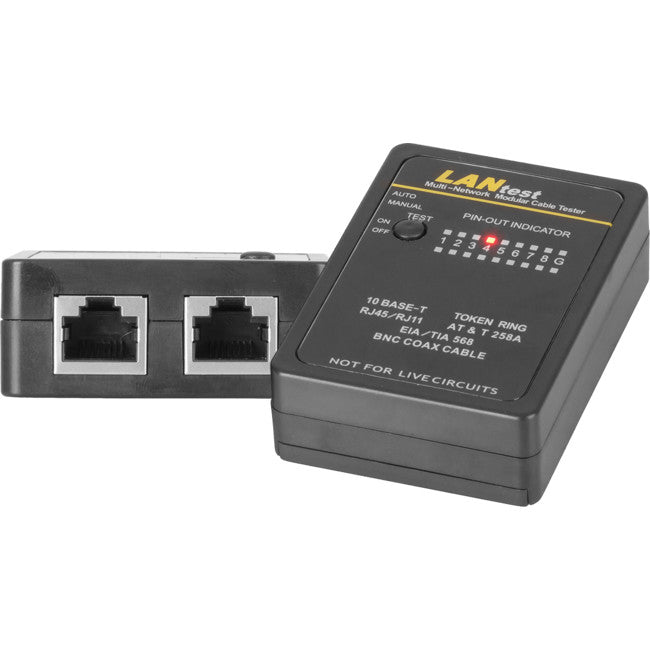 LT9 LAN TESTER UTP STP COAX MODULAR XC5084