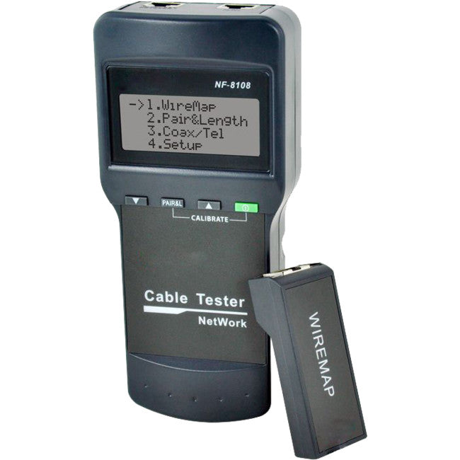 NF8108A RJ45 LAN CABLE TESTER LENGTH FAULTS LOCATOR DOSS NF-8108