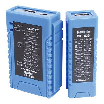NF633 DISPLAY PORT CABLE TESTER W/ MINI DISPLAY PORT TESTING DOSS NF-633