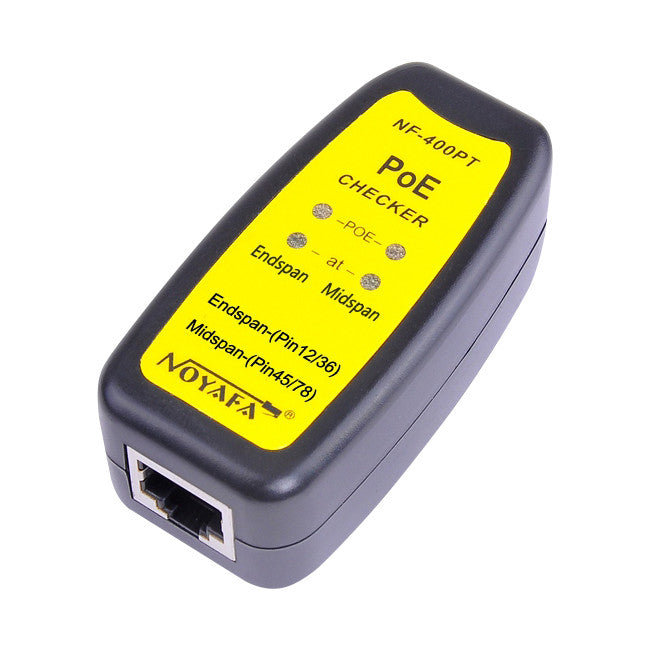 NF400PT POE CHECKER IEEE802.3AF/AT COMPLIANT DOSS NF-400PT