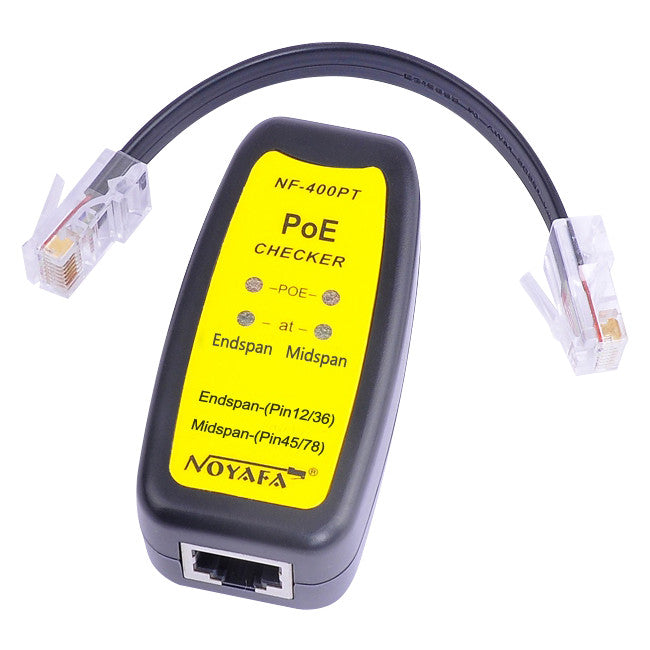 NF400PT POE CHECKER IEEE802.3AF/AT COMPLIANT DOSS NF-400PT