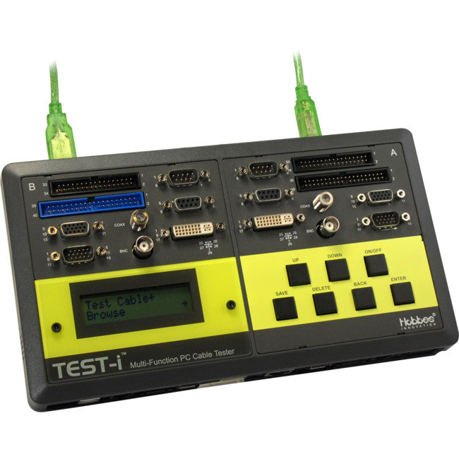 TESTI - ALL IN ONE PC CABLE TESTER - UNIVERSAL DB9 DB15 RS232 - HOBBES