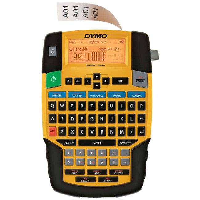 RHINO4200 - DYMO PORTABLE LABEL PRINTER - ( DY4200 ) - DYMO