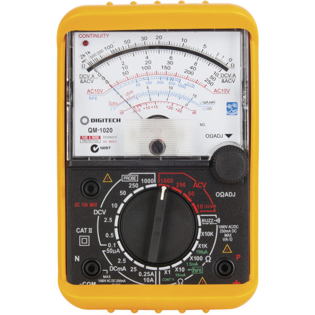 QM1020 - ANALOGUE MULTIMETER - AMM