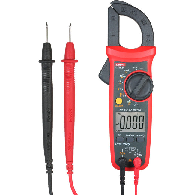 UT202+ TRUE RMS DIGITAL CLAMP METER AUTO RANGE UNI-T UT202+