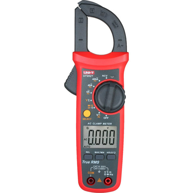 UT202+ TRUE RMS DIGITAL CLAMP METER AUTO RANGE UNI-T UT202+