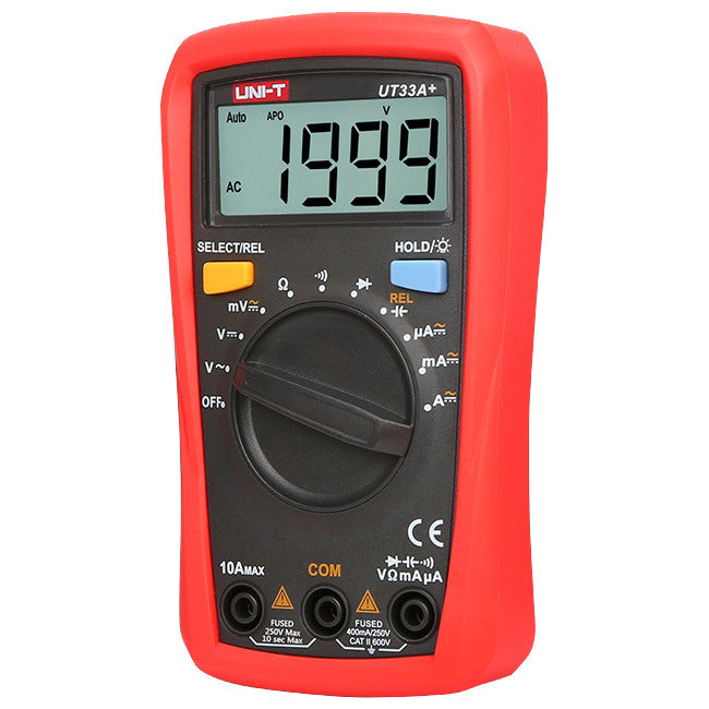 UT33A+ PALM SIZE DIGITAL MULTIMETER AUTO-RANGE UNI-T UT33A+