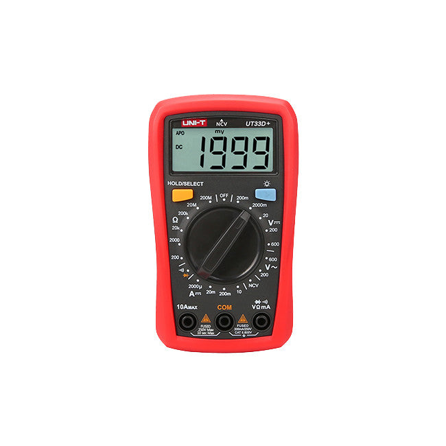 UT33D+ PALM SIZE DIGITAL MULTIMETER UNI-T
