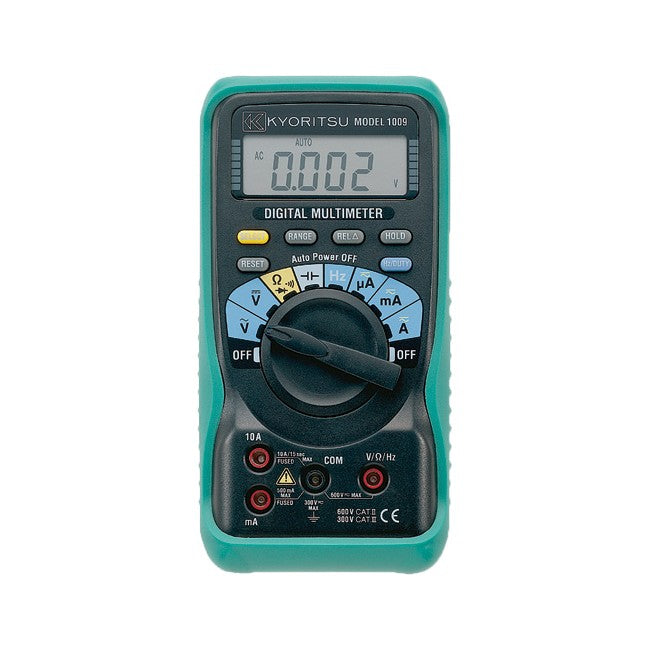 1009KY CAT.3 RATED DIGITAL MULTIMETER KYORITSU KYORITSU KEW1009