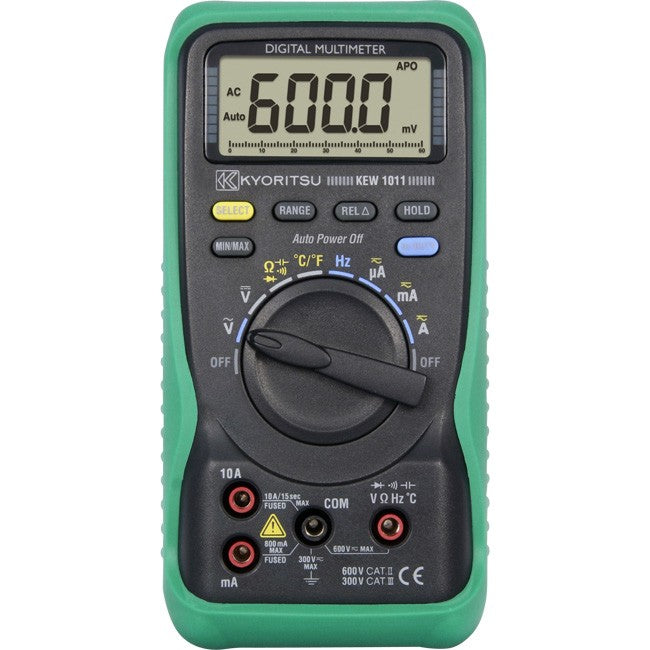 1011KY TEMPERATURE DIGITAL MULTIMETER CAT3 RATED & TEMPERATURE KYORITSU KEW1011