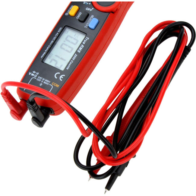 UT210D - MINI 200A TRUE RMS CLAMP METER - AC/DC TEMP  W/ CAPACITANCE - UNI-T