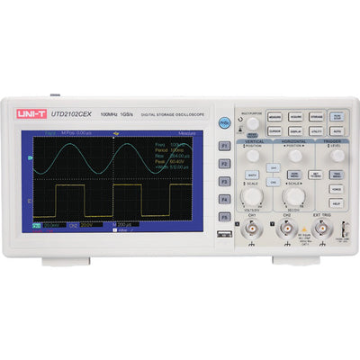 UTD2102CEX COLOUR OSCILLOSCOPE 100MHZ DIGITAL STORAGE UNI-T UNI-T UTD2102CEX