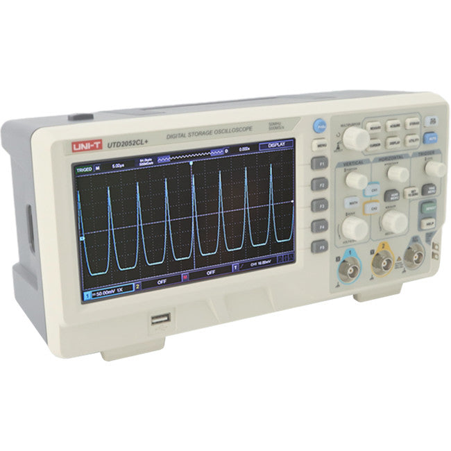 UTD2052CL+ COLOUR OSCILLOSCOPE 50MHZ DIGITAL STORAGE UNI-T UNI-T 46412023