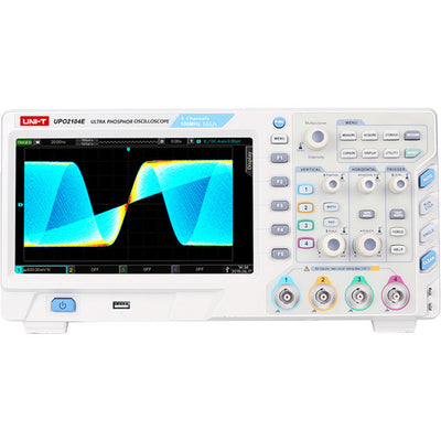 UPO2104E ULTRA PHOSPHOR OSCILLOSCOPE 100MHZ 4CH 8" TFT 56Mpts UNI-T UPO2104E
