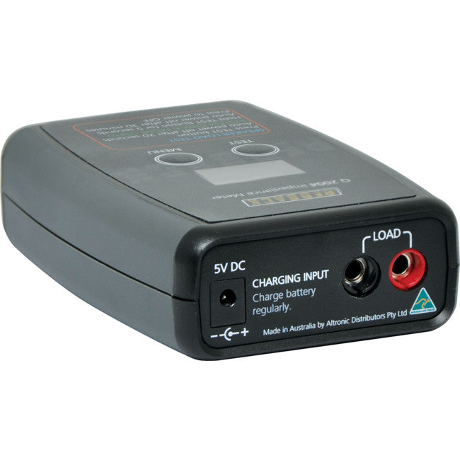 Q2004 DIGITAL AUDIO IMPEDANCE METER REDBACK Q2004