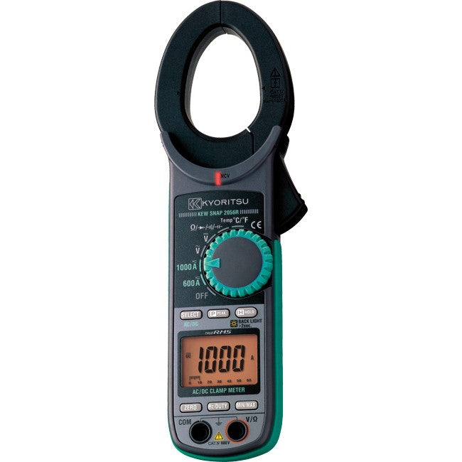 2056R KYORITSU DIGITAL CLAMP METER 1000AMP AC/ DC TRUE RMS CAT4 KYORITSU 46440005