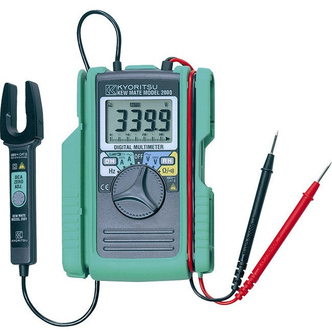KEW2000 2000 KEWMATE POCKET MULTIMETER AC/ DC, 60AMP CURRENT CLAMP KYORITSU 46440011
