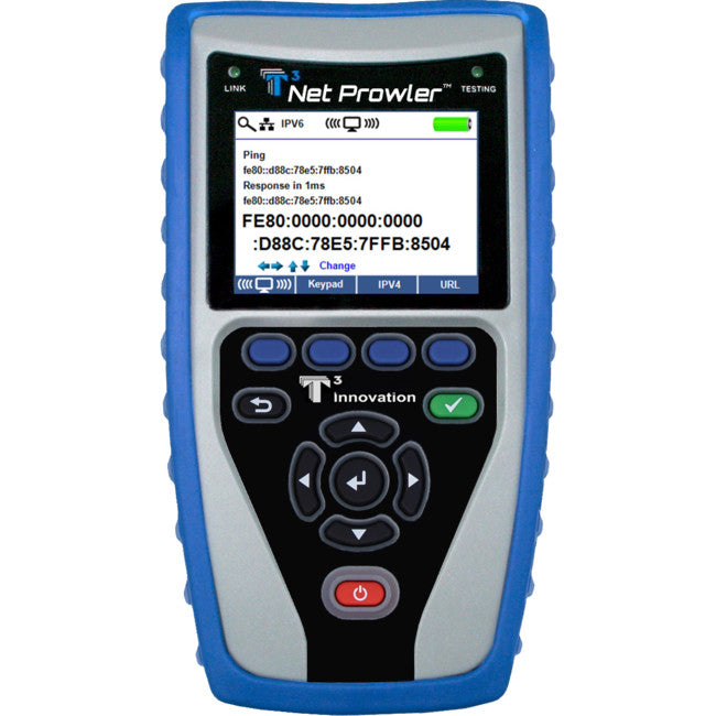 NP800KIT NET PROWLER NETWORK TESTER ADVANCED CABLING TESTER PLATINUM TOOLS NP800 KIT