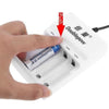 USB Rechargeable AA Batteries and Charger includes 4x 1200mAh Battries and 4 Slot AA/AAA  Power Adapter Charger