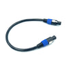 4 Core PA Speaker Cable 12AWG - 4 x 4mm Speakon to Speakon Custom Lengths or 100m cable roll