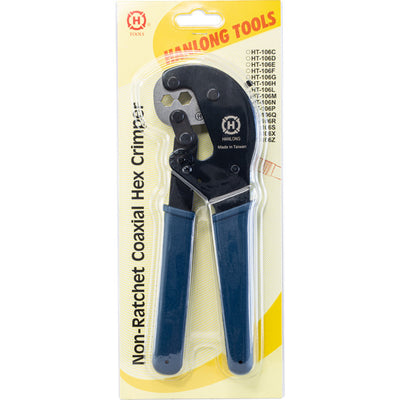 HT106H RG6 / RG59 HEX CRIMP TOOL HANLONG HT-106H