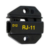 D12 RJ11 / 4P6C / 6P6C MODULAR DIE CRIMP 1PK-3003D12 1PK3003 PROSKIT 1PK-3003FD12