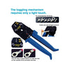 P722 TERMINAL CRIMPING TOOL FOR BARE (SLEEVES) TERMINALS HOZAN P-722