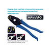 P75 HEAVY DUTY CRIMPING TOOL FOR BARE (SLEEVES) TERMINALS HOZAN P-75