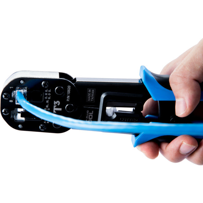 T10520 - RJ45 SNAP PLUG RJ11 CRIMP TOOL - STANDARD RJ11/RJ12 (5031) - T3