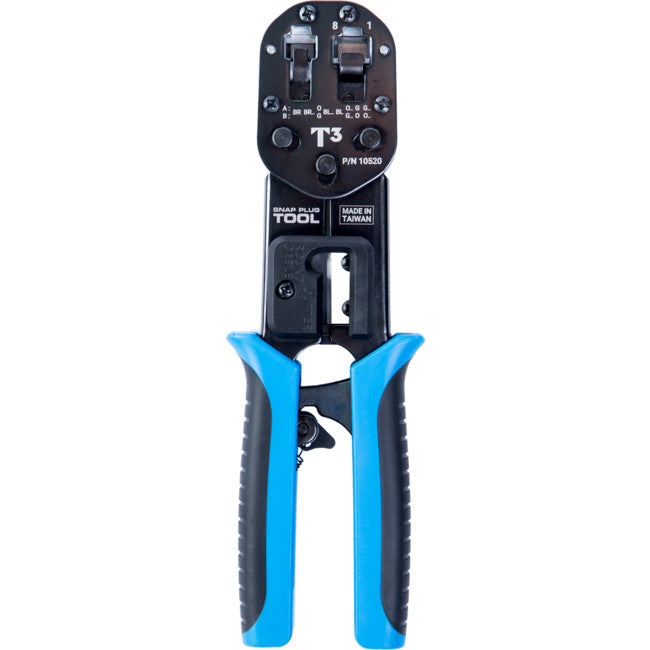 T10520 - RJ45 SNAP PLUG RJ11 CRIMP TOOL - STANDARD RJ11/RJ12 (5031) - T3