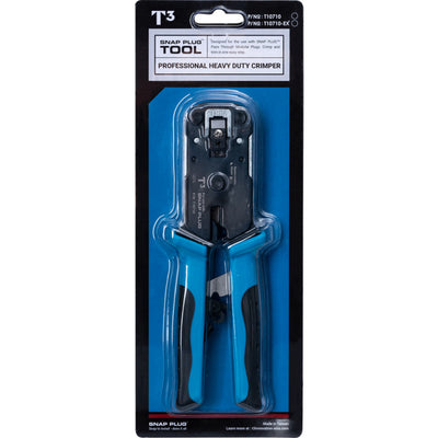 T10710 RJ45 SNAP PLUG CRIMP TOOL HEAVY DUTY ONLY RJ45 T3 T10710