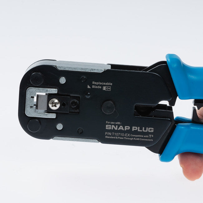 T10710EX - RJ45 SNAP PLUG CRIMP TOOL - HEAVY DUTY RJ45 ONLY - T3
