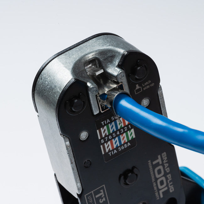 T10710EX - RJ45 SNAP PLUG CRIMP TOOL - HEAVY DUTY RJ45 ONLY - T3