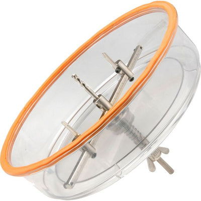 AHC40300 ADJUSTABLE HOLE SAW CUTTER KIT 40-300MM W/ A PROTECTION COWL