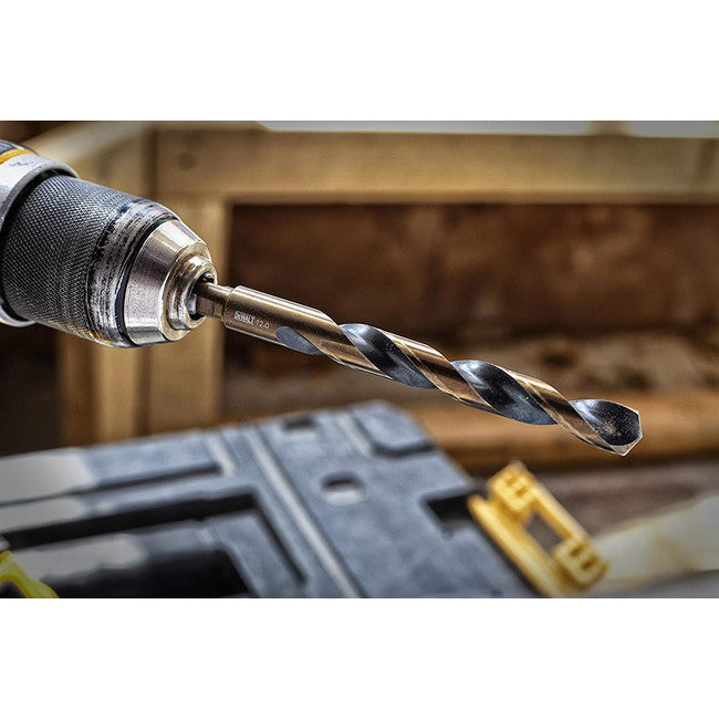 DT70727-QZ - 14PCS HSS METAL DRILL BIT SET - BLACK & GOLD - DEWALT