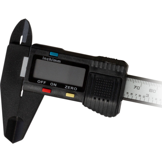 LV150 0-150MM VERNIER CALIPER W/ DIGITAL LCD READOUT TD2081 DURATECH TD-2081