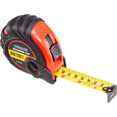 6008MT - 8M / 26' TAPE MEASURE - MEASURING TAPE MEDALIST - MEDALIST