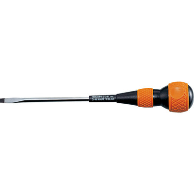 D331/150 - SLOTTED SCREWDRIVER - BALL SHAPED HANDLE - HOZAN