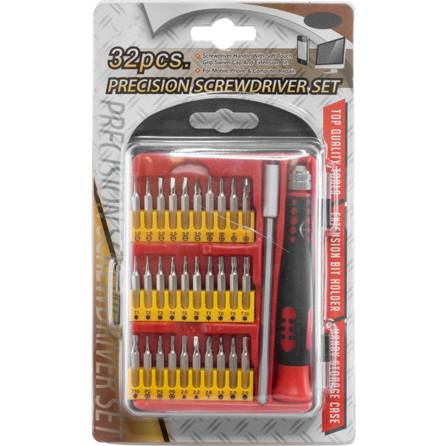 SDP32 - 32PCS PRECISION SCREWDRIVER - SCREWDRIVER SET 32 PCS - DOSS