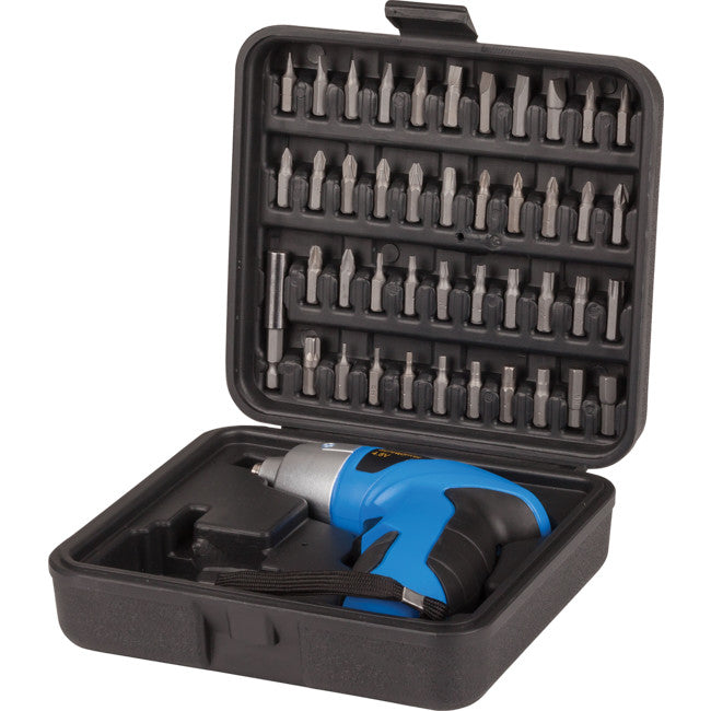 TD2500 - 4.8V CORDLESS SCREWDRIVER SET - 42 BITS